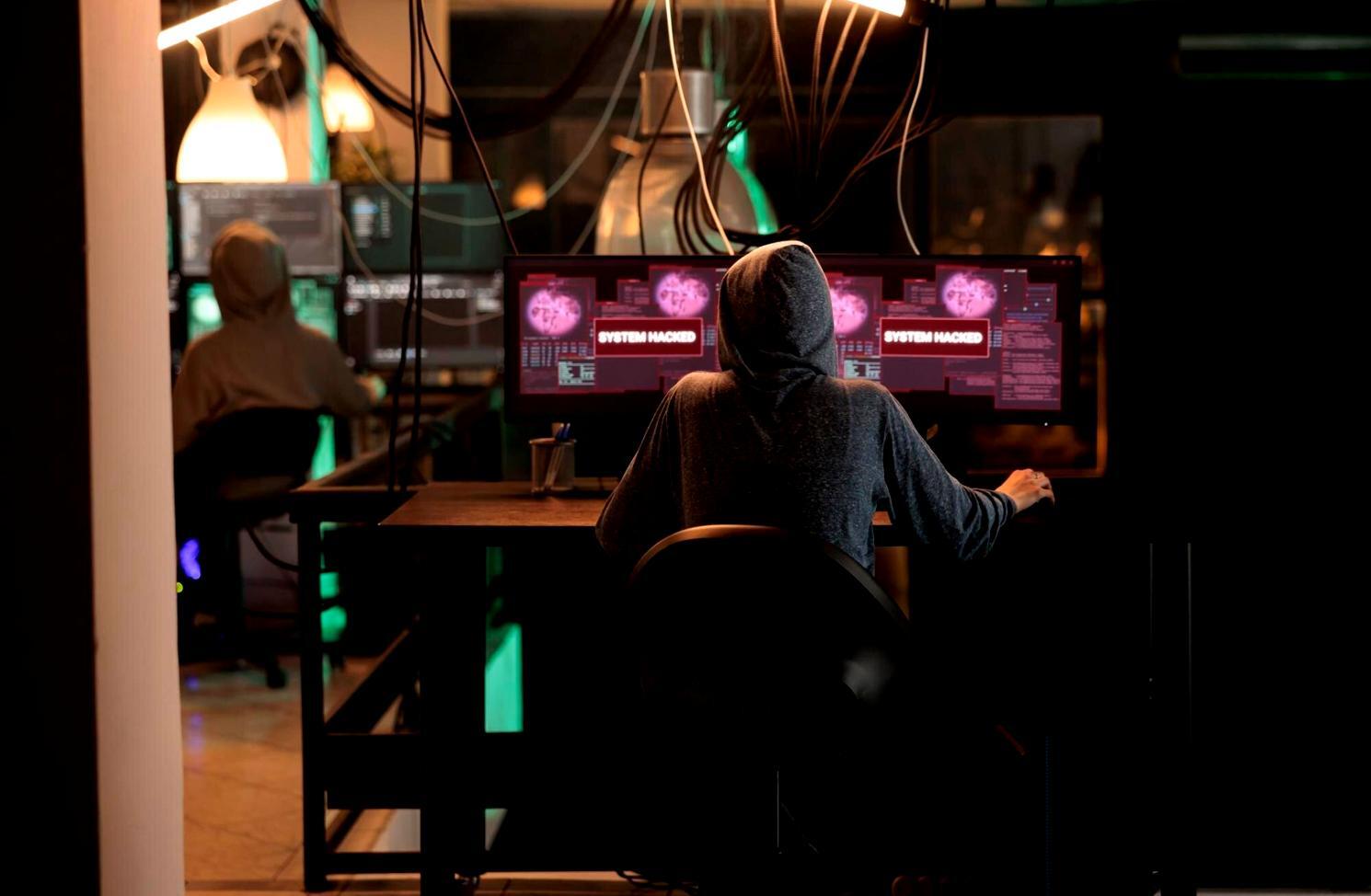 Performance testing setup showing multiple mobile devices connected to monitoring equipment